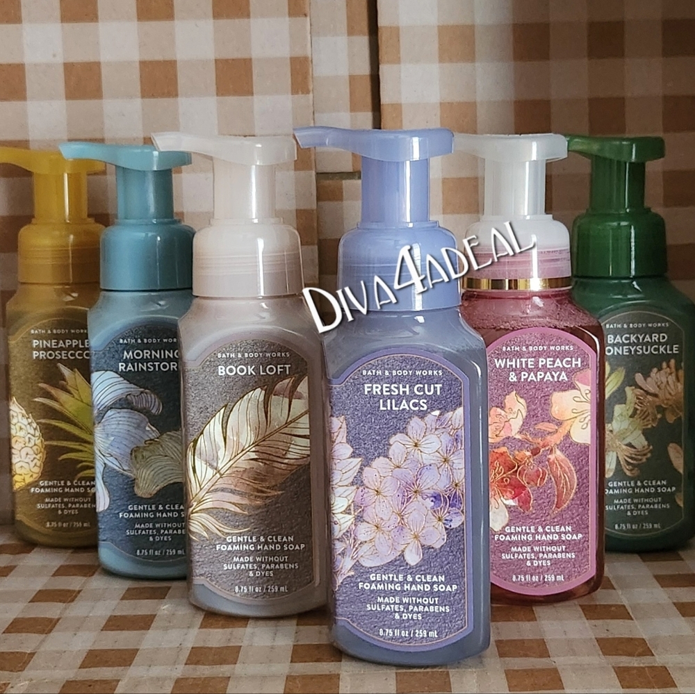 6X Bath & Body Works SPRING Foam Hand Soap Collection Set Bundle